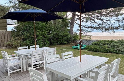 Caseville House | NEW - Private Lakefront Home w/AC - 2 miles from Downtown Caseville
