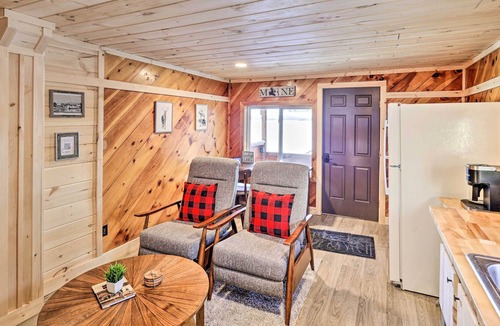 Northeast Somerset Apartment | NEW! Waterfront Studio Cabin w/ Private Fire Pit!