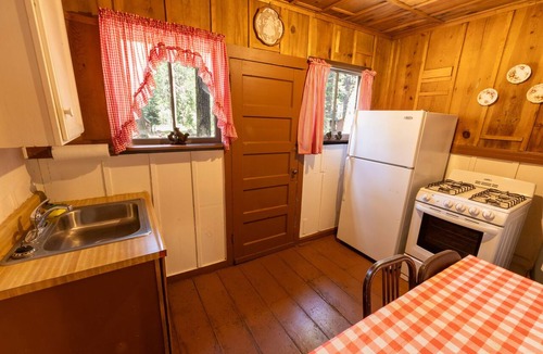 Blairsden-Graeagle Cabin | Nimble Squirrel Cabin at Camp Layman | Playful Mountain Retreat with King Bed