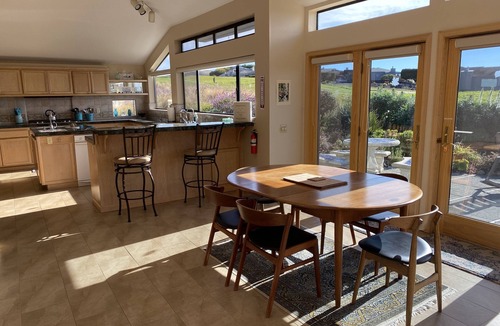 Bodega Bay House | Ocean, Golf course and Mountain Views.Walk 3/4mi to the beach