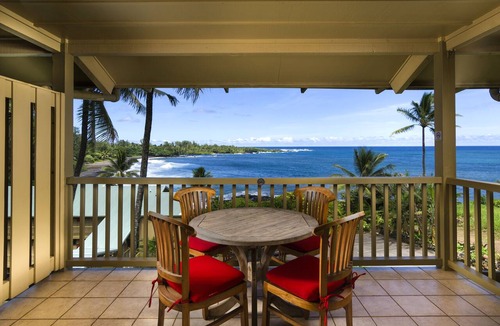 Hana Apartment | Oceanview Hana Kai Maui #202 - Lofted Studio, Panoramic View! 2 Queen Beds!