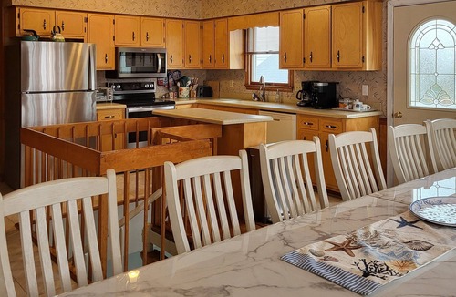 South Bethany Harbor House | One Block to Beach, No Steps to Enter, Waterfront Fenced in Decks, Sleeps 23