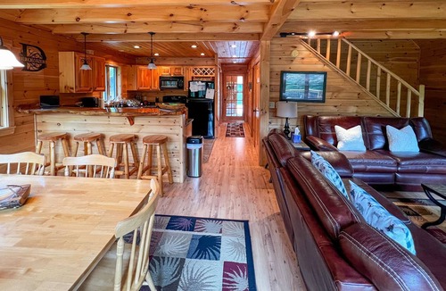 Greenwood Ski Chalet | Only a 200-Yard Walk To West-Side Mount Abram Ski Resort & Bike Park.
