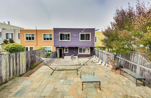 Parkside Apartment | Outer Sunset Private Studio AC WD Patio