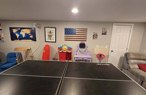 Canton House | pacious 3BR Home, Theater, Sport Court & Backyard Oasis – Near Belden Village