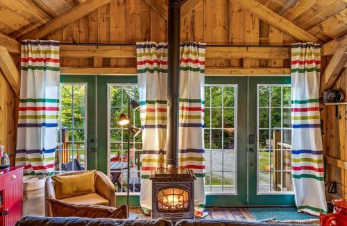 Bethel House | Peaceful Woodland Escape with Two Cabins, Firepit Nights & Hot Tubs in Bethel, Maine