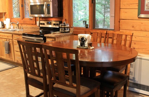 Alyeska Cabin | Perfect Location! Cozy And Quiet Log Cabin; Walking Distance To Ski Lifts!