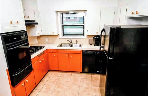 Bryan House | Perfect Vintage game day house with tons of room for families or large groups!