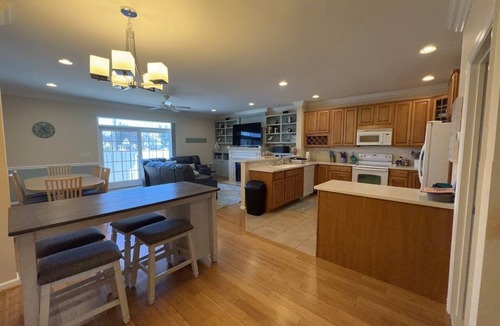 Rehoboth Beach House | Pet-friendly, 4-bedroom home 15-min walk to beach and Cape Henlopen State Park.