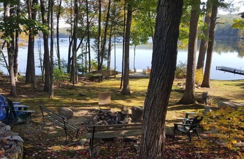 Raymond House | Pet-friendly home on peaceful Raymond Pond with beautiful sunrise views!