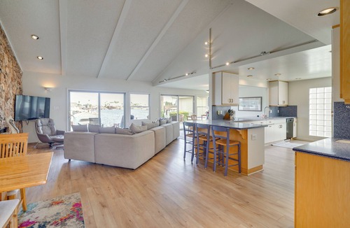Discovery Bay House | Private Dock + Fire Pit: Discovery Bay Retreat!