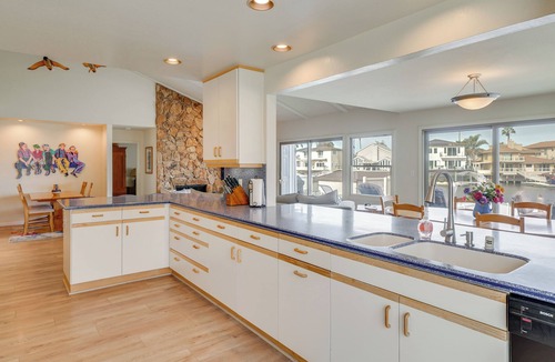 Discovery Bay House | Private Dock + Fire Pit: Discovery Bay Retreat!