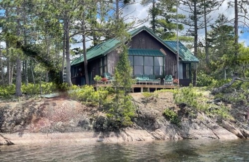 Grand Lake Stream Cabin | Private island with cabin in Grand Lake Stream. Mainhouse can also be included.