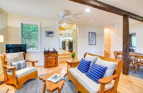 Stoneham Cottage | Private Island w/2 Cottages on Kezar Lake!