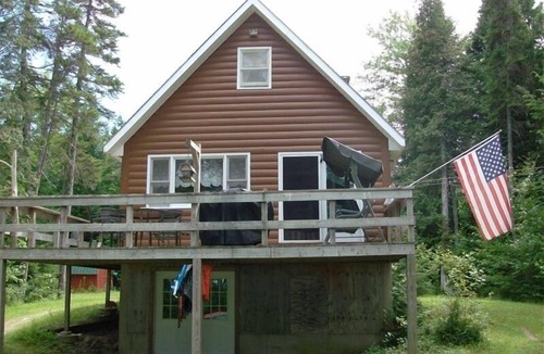 Whitney Cabin | Private Lakefront Retreat on Junior Lake in Lakeville, Maine