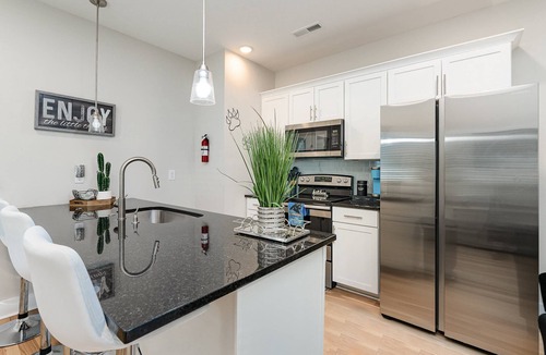 Third Ward House | Queen City's Den Uptown | Luxe Home w/Panther's Murals, & 5-Star Location | Walk to BOA | Sleeps 12