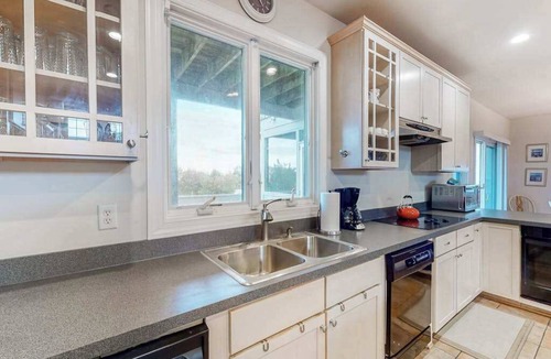 Ocean View House | Quillens Point home w/5 decks, screened porch, grill & shared tennis - dogs OK