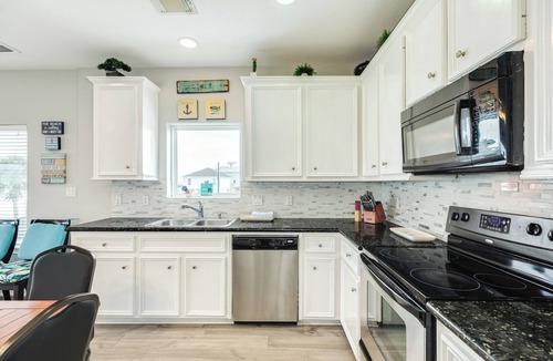 Terramar Beach House | Recently Refreshed Bayfront Home w/Private Dock & 3 Decks, 1 mi from Beach