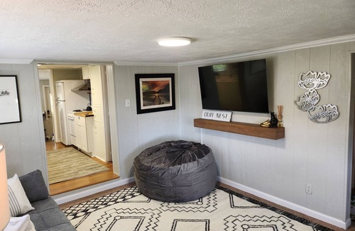 Warsaw Cottage | Relaxing Riverfront, Private Dock, & Hot Tub