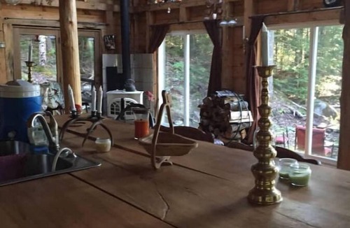 Bucksport Cabin | Remote off-grid cabin on pond 4WD/AWD required