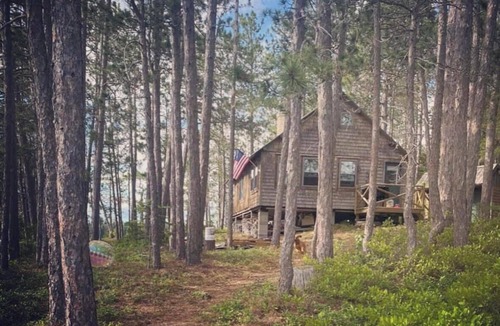 The Forks Cabin | Remote, off-grid island cabin in The Forks.