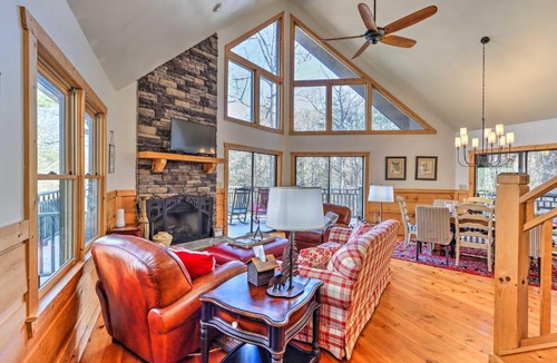 Ellijay House | Resort-Style Home w/Hot Tub in Ellijay