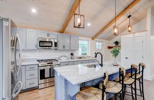 Center Conway House | Riverfront Getaway in Conway, Saco River Farmhouse