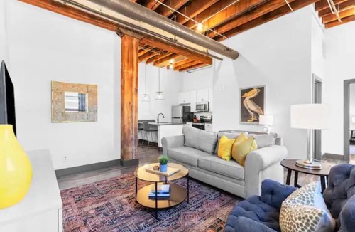 Downtown St. Louis Apartment | Riverfront Loft - Arch, Convention Center, Casino