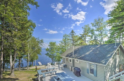 Northeast Somerset Cabin | 'Rockwood Hills:’ Quiet Lakefront Retreat w/ Dock!