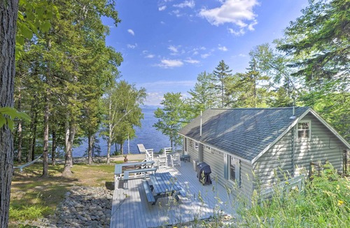 Northeast Somerset Cabin | 'Rockwood Hills:’ Quiet Lakefront Retreat w/ Dock!