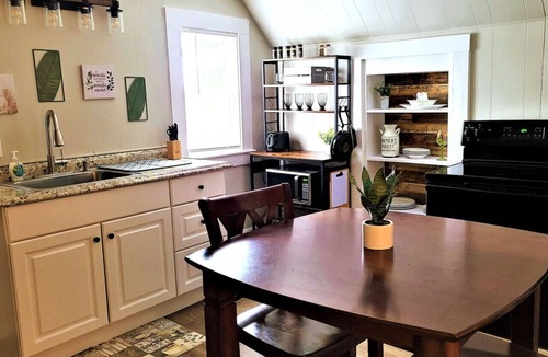 Waterville Apartment | Rustic Charm on the Third Floor