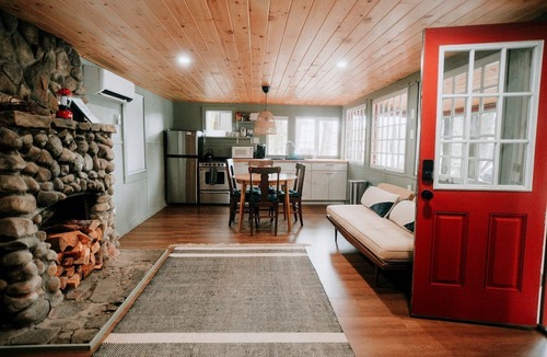 Corinth Cabin | Rustic, Pet Friendly Cabin on the Hudson River, Perfect for a Glamping Weekend in the Adirondacks