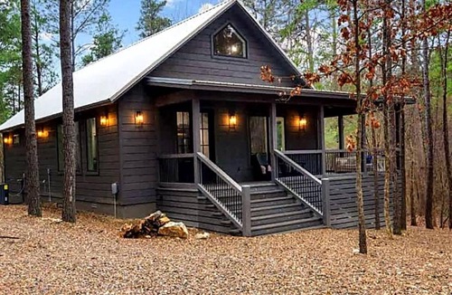 Hochatown House | Sauna Cabin Hot Tub Vintage Jukebox Fire Pit