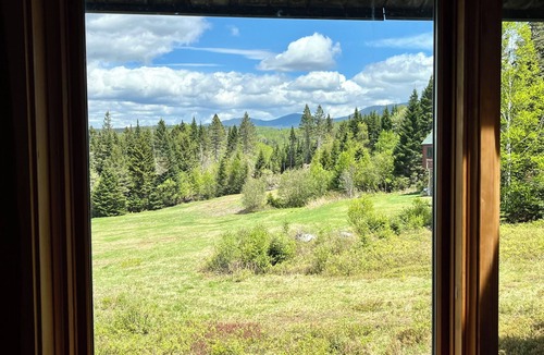 Rangeley House | Scenic Rangeley Log Home with 3+ Private Acres, 3,200+sf, Views & Lake Access!