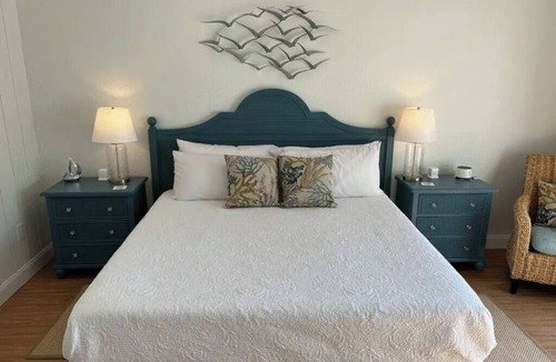 Rehoboth Beach Hotel | Seagull Room — Spacious Coastal Luxury with a Private Garden Patio