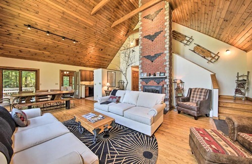 South Casco House | Sebago Lake Gem on Private Cove w/Boat Dock!