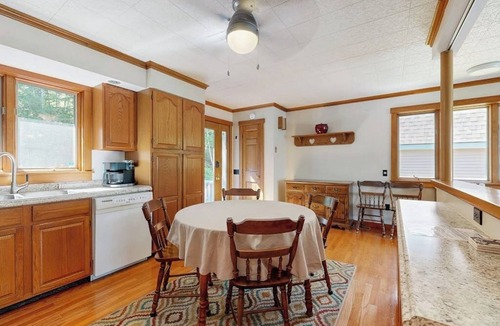 Orland House | Secluded waterfront home with private dock, outdoor dining, firepit, WiFi & W/D