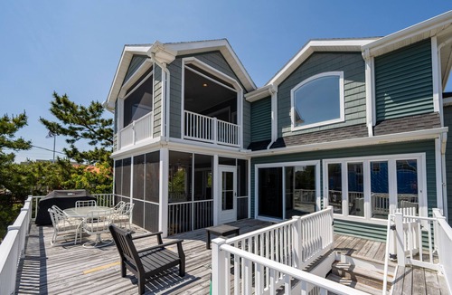 Fenwick Island House | Serene Family Home with Pool 30 Steps from Beach