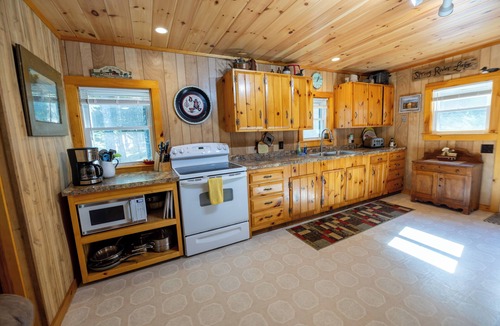 Cherryfield House | Serene lakefront get away-Unplug, Enjoy nature, Kayak; 3BD,1BA Home