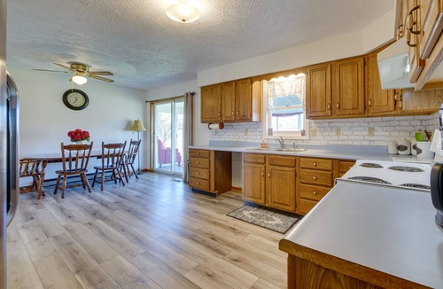 New Haven  Huron County House | Shiloh Vacation Rental w/2 Screened Porches!