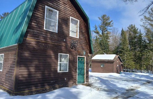 Brownville Cabin | Simple cabin on 26 acres with direct access to ITS and four wheeler trails.