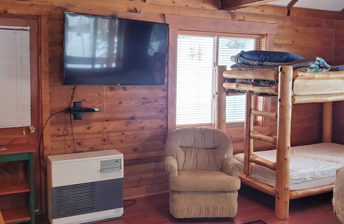 Soldotna Resort | SITKA CABIN, one of our six deluxe furnished cabins on the Peninsula!