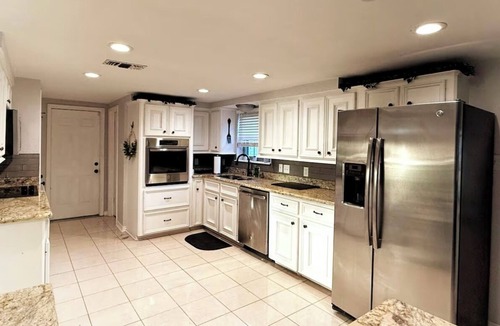 Magnolia House | Spacious 4-bedroom house in Magnolia, Visit our mini-cow, donkeys and goats!