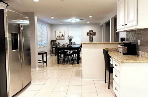 Magnolia House | Spacious 4-bedroom house in Magnolia, Visit our mini-cow, donkeys and goats!