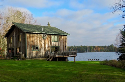 Cooper House | Spacious 4-season Cathance Lakefront Cottage, 25 minutes from Canadian Border