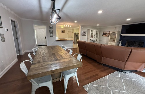 Marion Lake Club House | Spacious 4BR Lake James Family Retreat/Golf Course/Views/Fire Pit/Gazebo