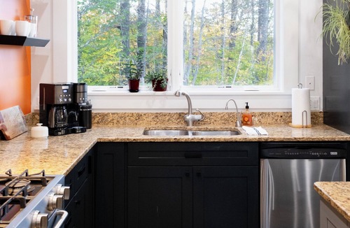 Johnson House | Spacious 6BR VT Retreat w/Sauna & Golf Simulator Near Stowe, Smuggs & Jay Peak