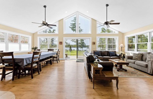 Kendall House | Spacious Lakefront Home Near South Haven