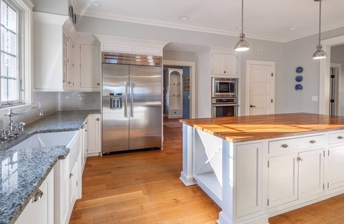 Sebago House | Spacious Luxury Retreat on Sebago Lake: Elegant Home with Private Dock and Panoramic Views