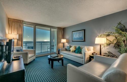 Downtown Myrtle Beach Apartment | Stunning Oceanfront King Suite, Downtown MB